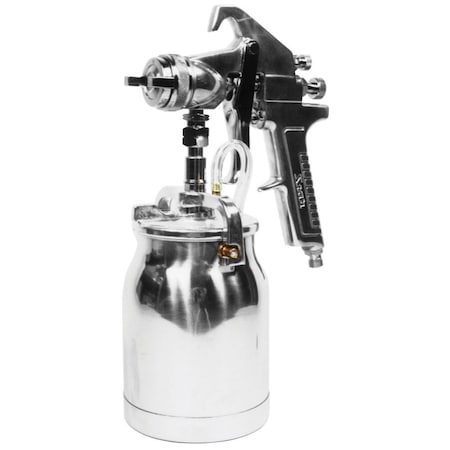 Astro Pneumatic SPRAY GUN & CUP - 1.7MM SILVER HANDLE AS8S